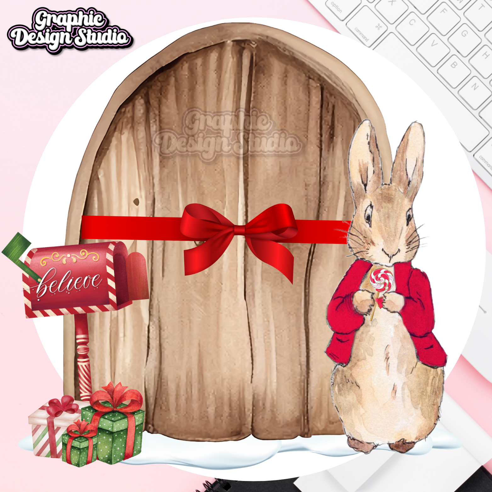 Bunny Christmas Design