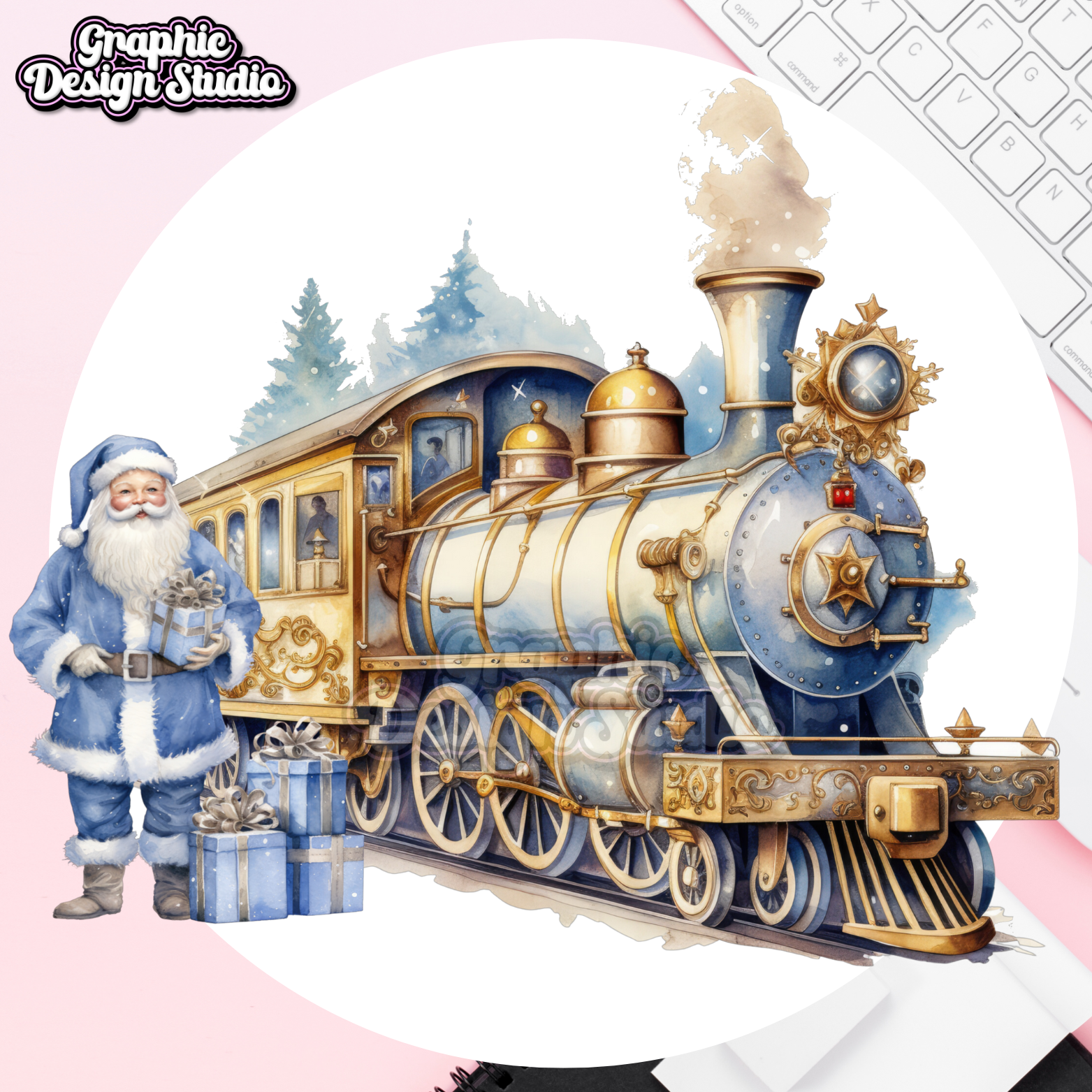 Believe In The Magic Of Christmas - Blue Digital Download