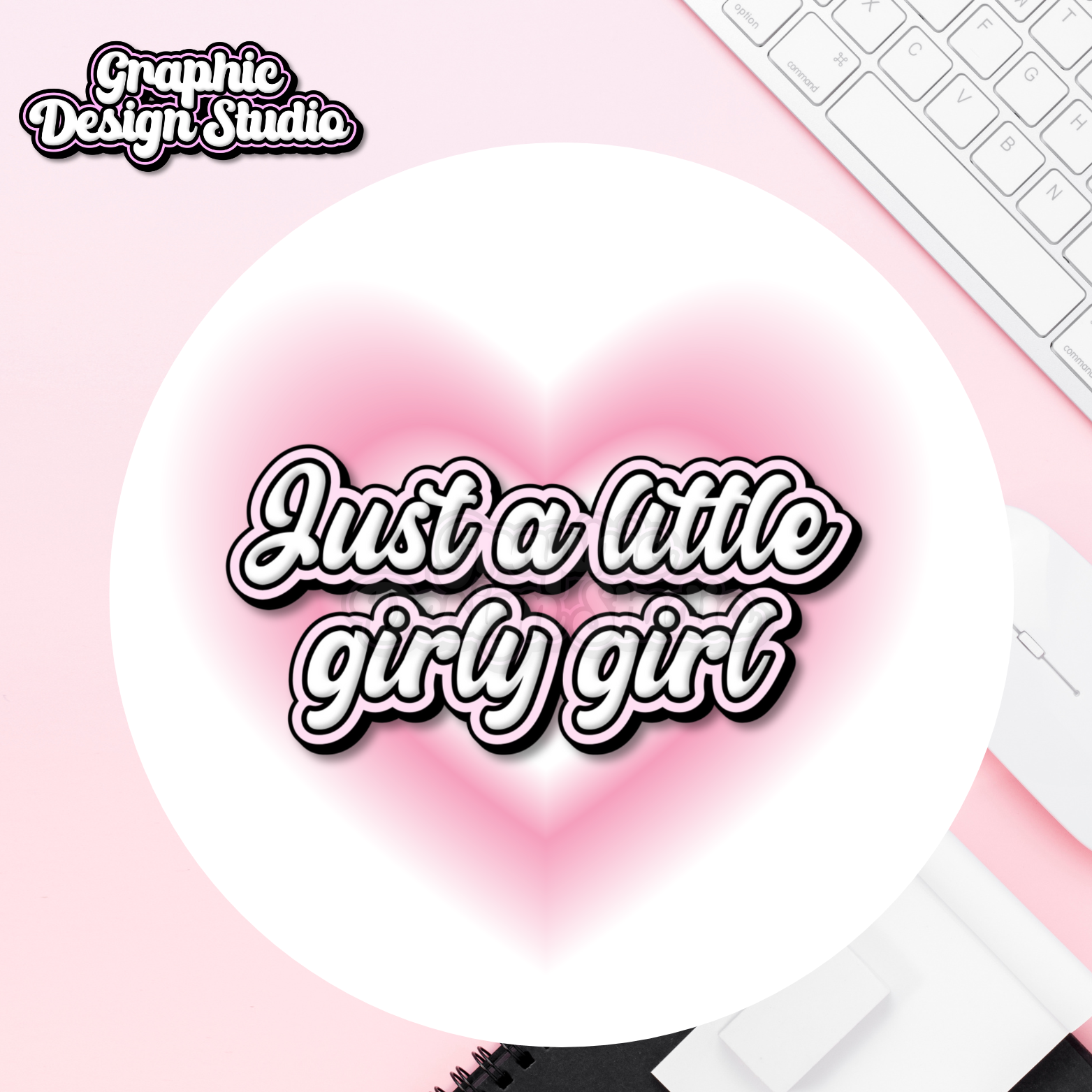 Just a girly Girl in Pink