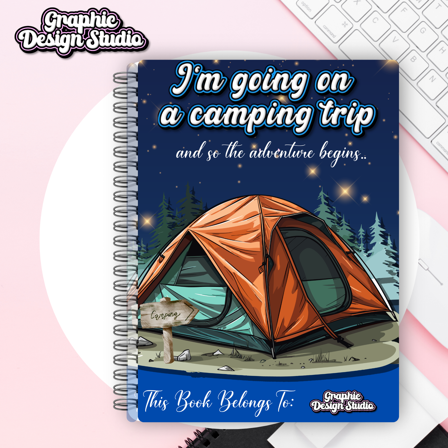 Camping Trip Book - Digital Download