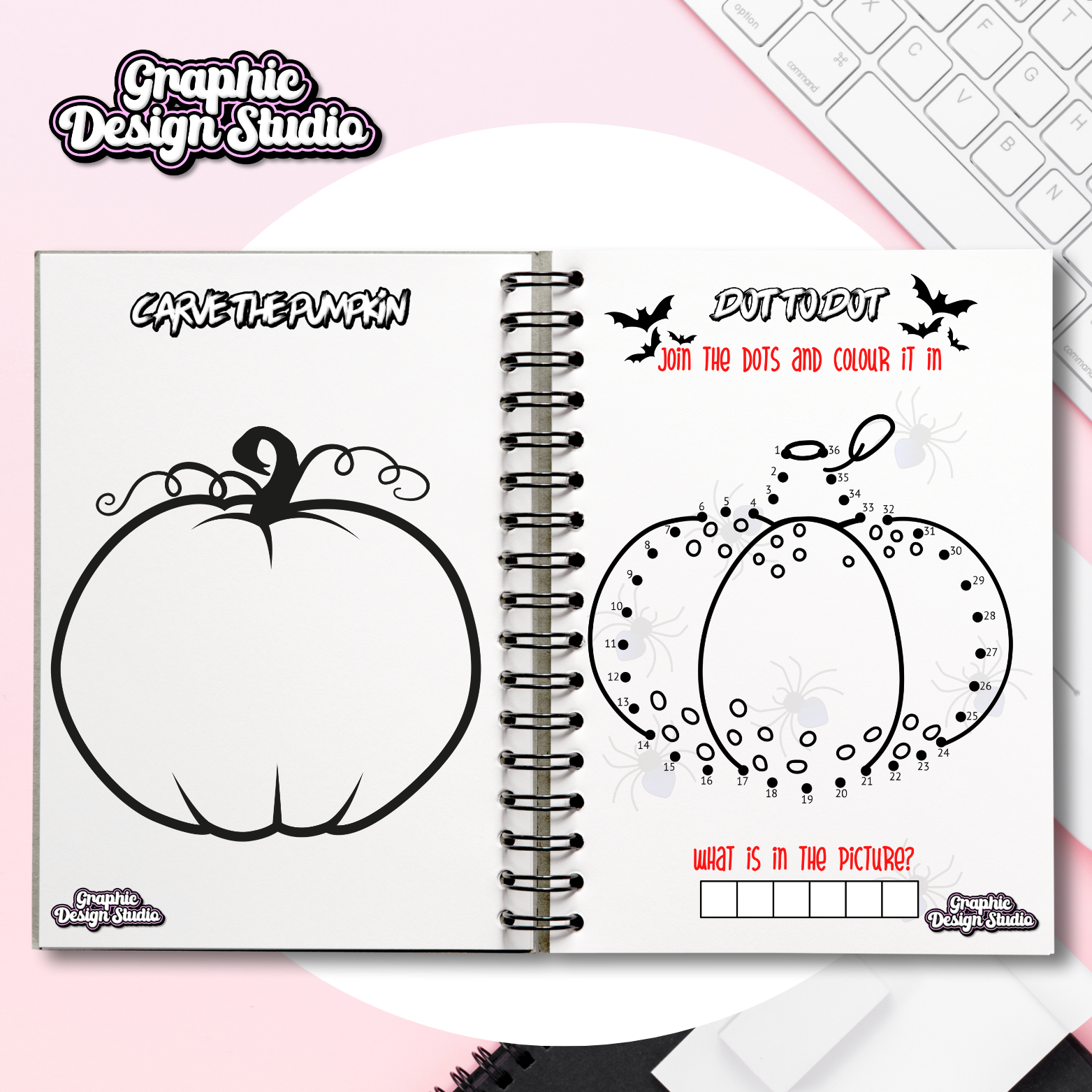 My Activity Book - Halloween Edition