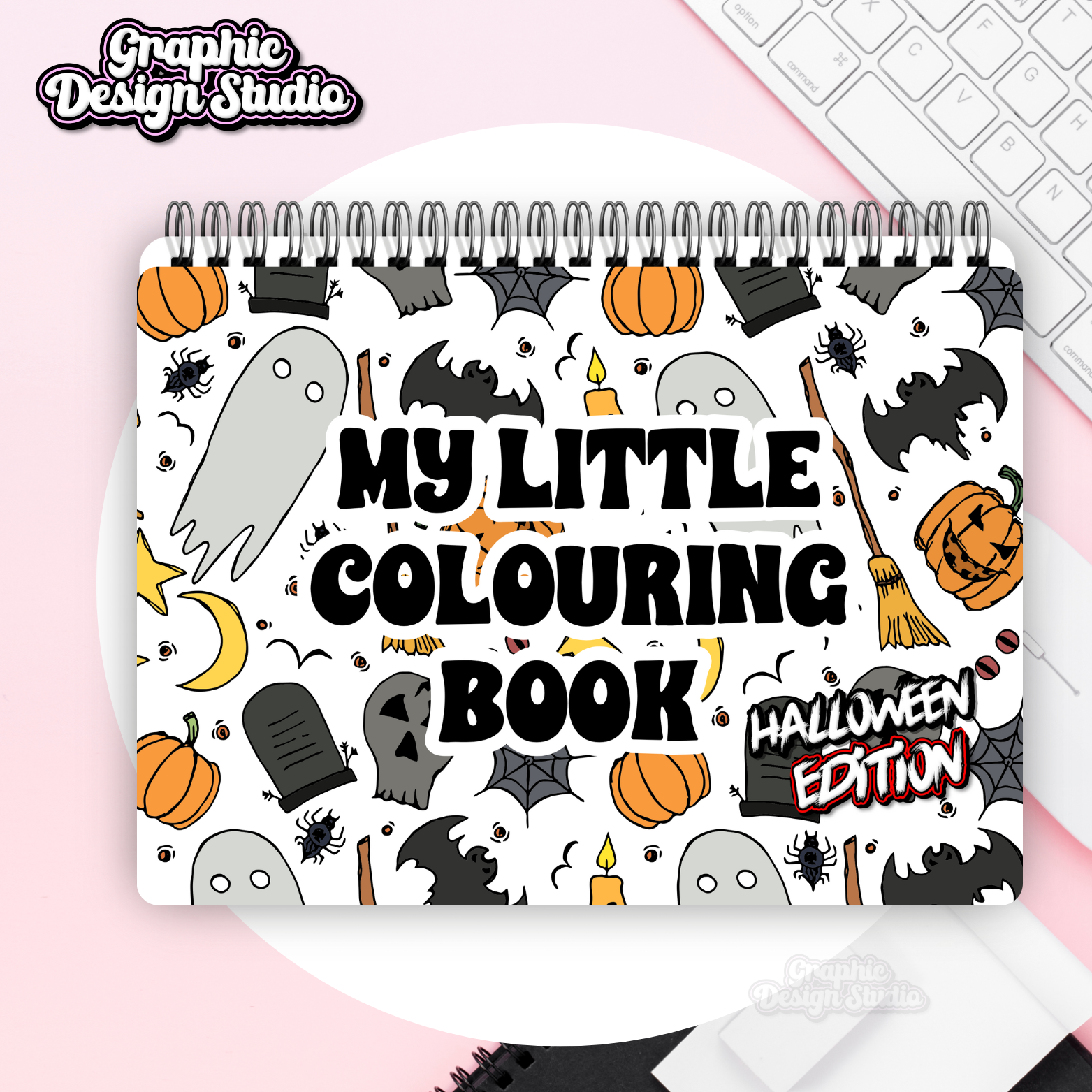 My little colouring book - Halloween edition