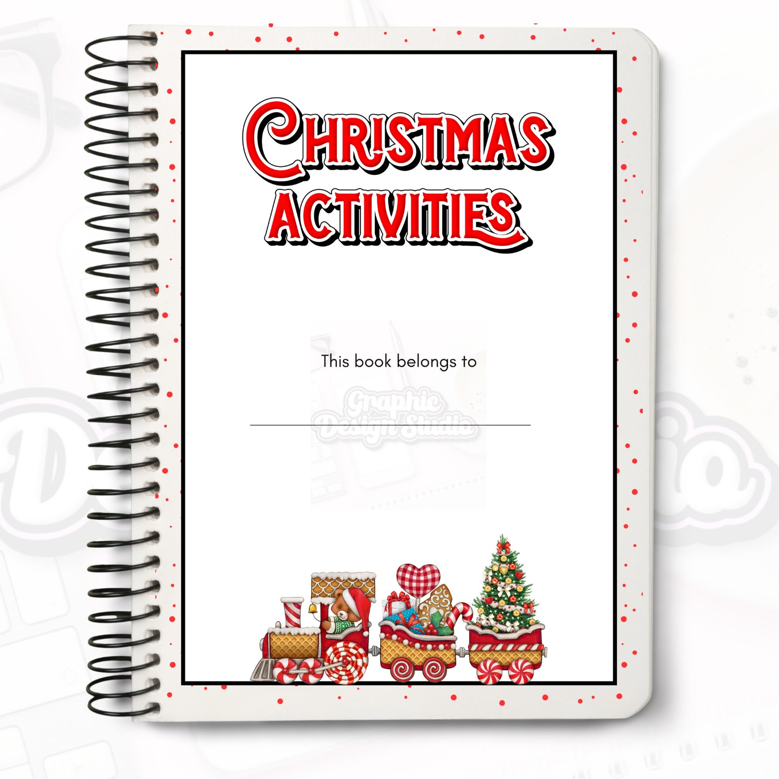 Book twenty - simple digital Christmas activities book