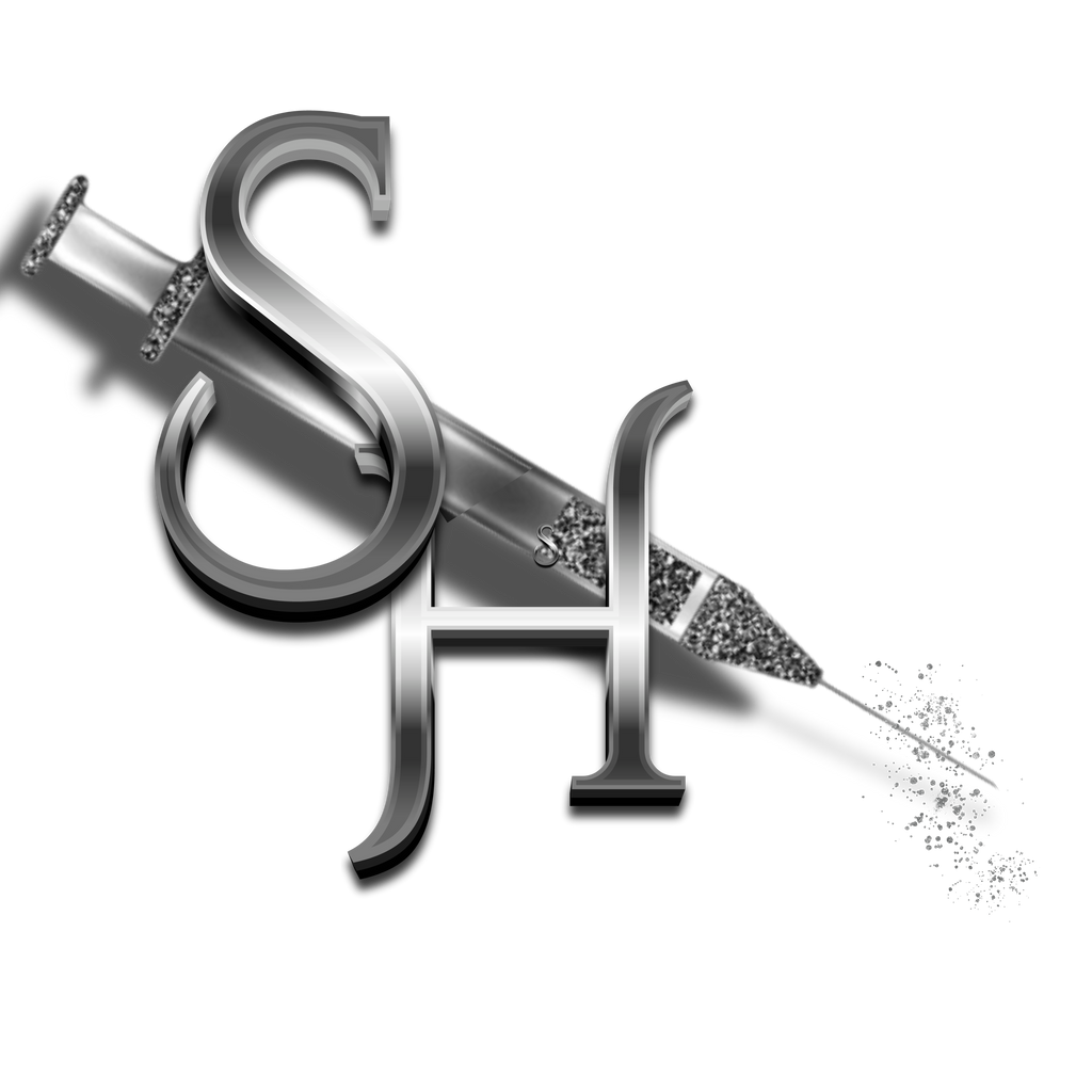 A silver aesthetics business logo design 