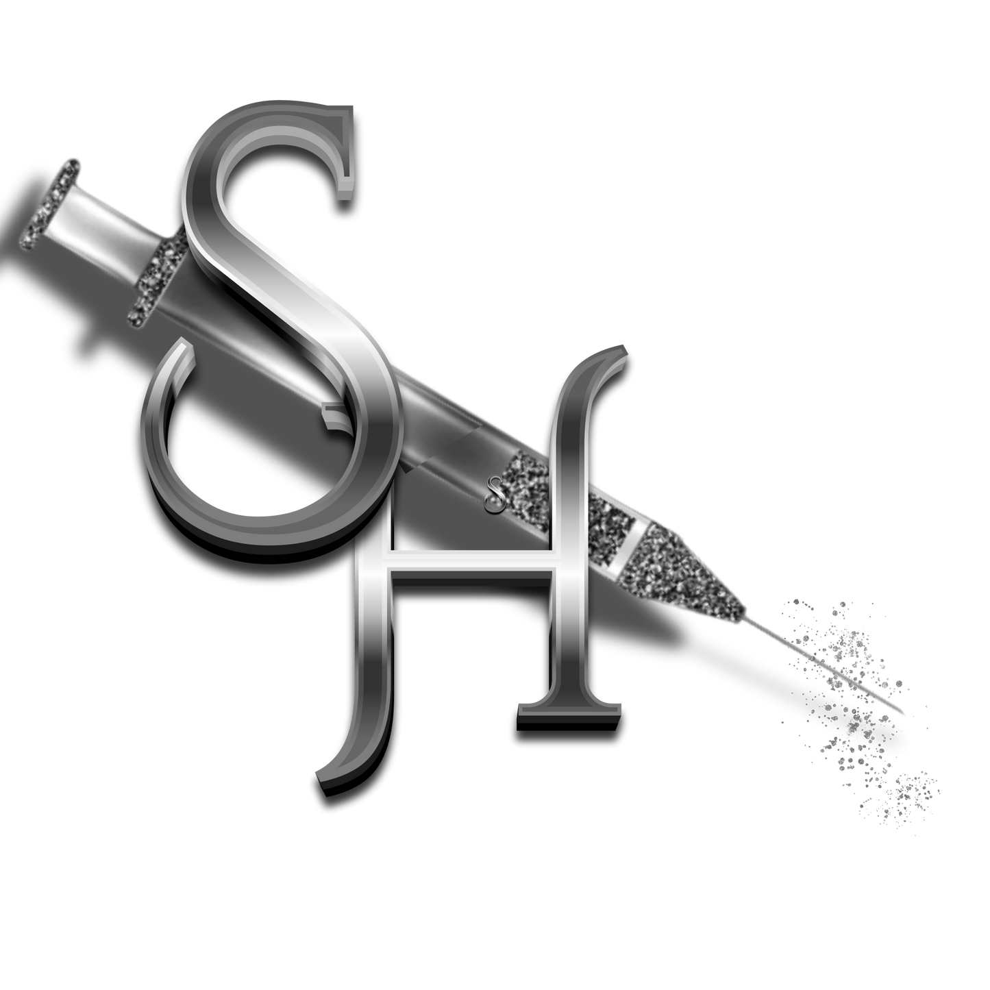 A silver aesthetics business logo design 