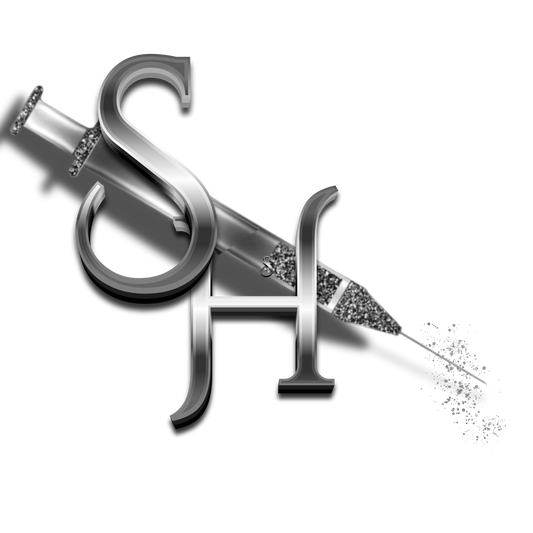 A silver aesthetics business logo design 