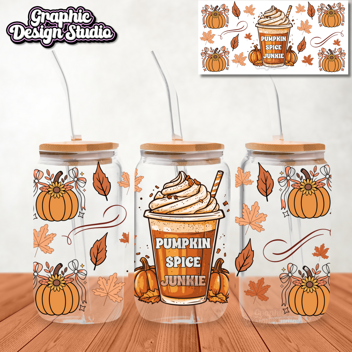 Pumpkin spice junkie design 