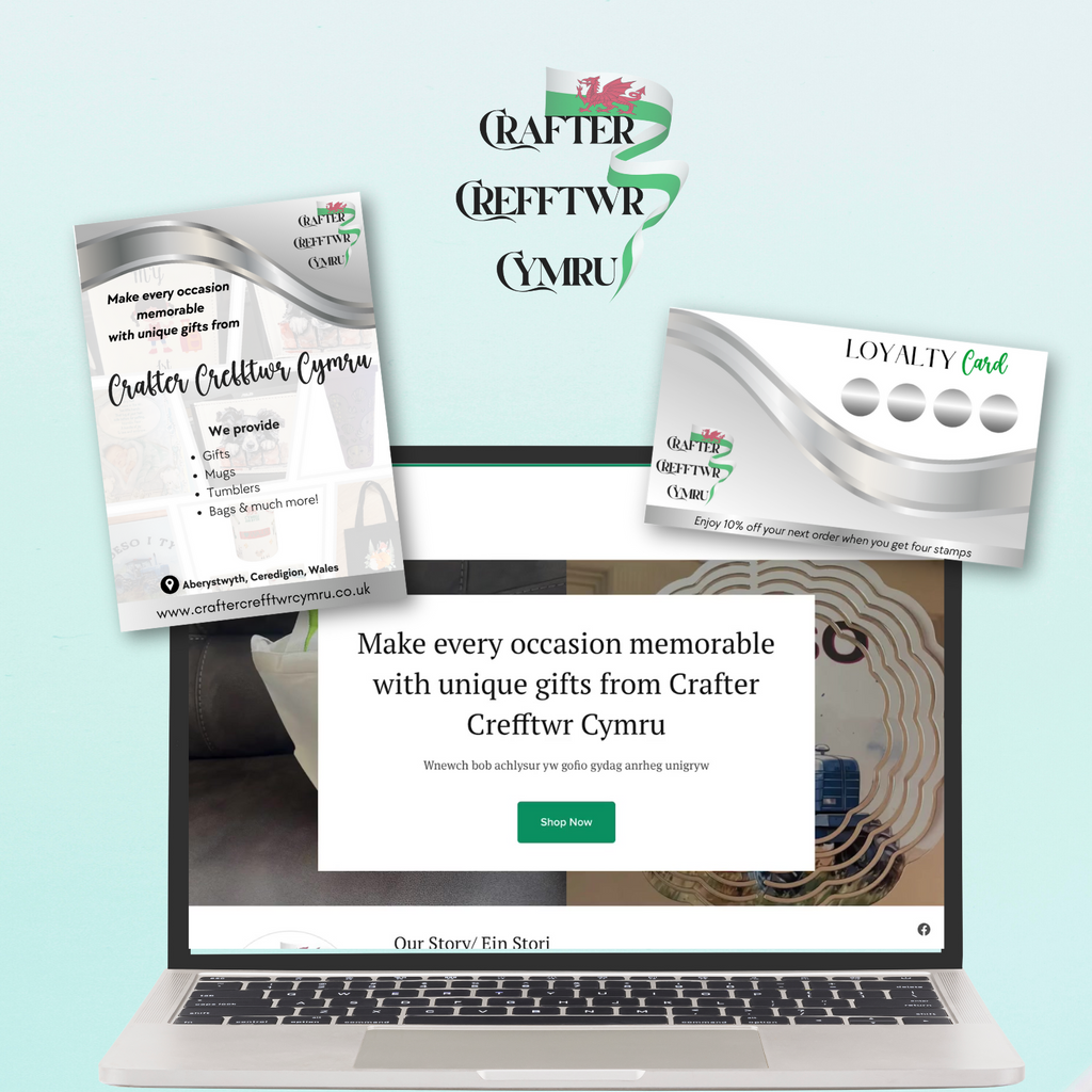 A craft business website designer 